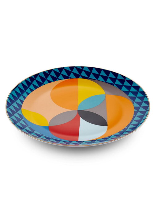 Hermia Juego de Platos de Servicio DNR0078 de 6 piezas en Multicolor